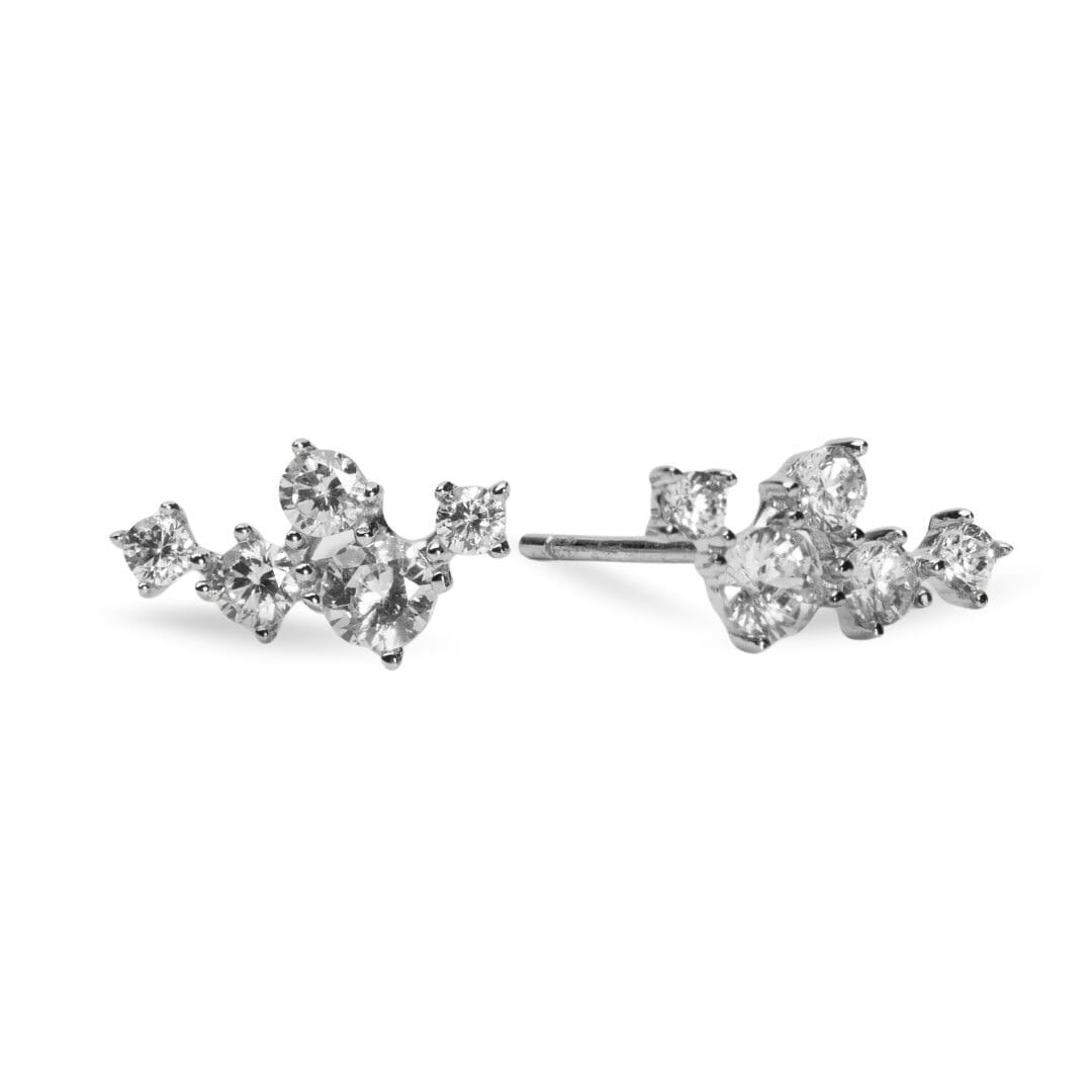 Twinkle örhängen - Silverplätering