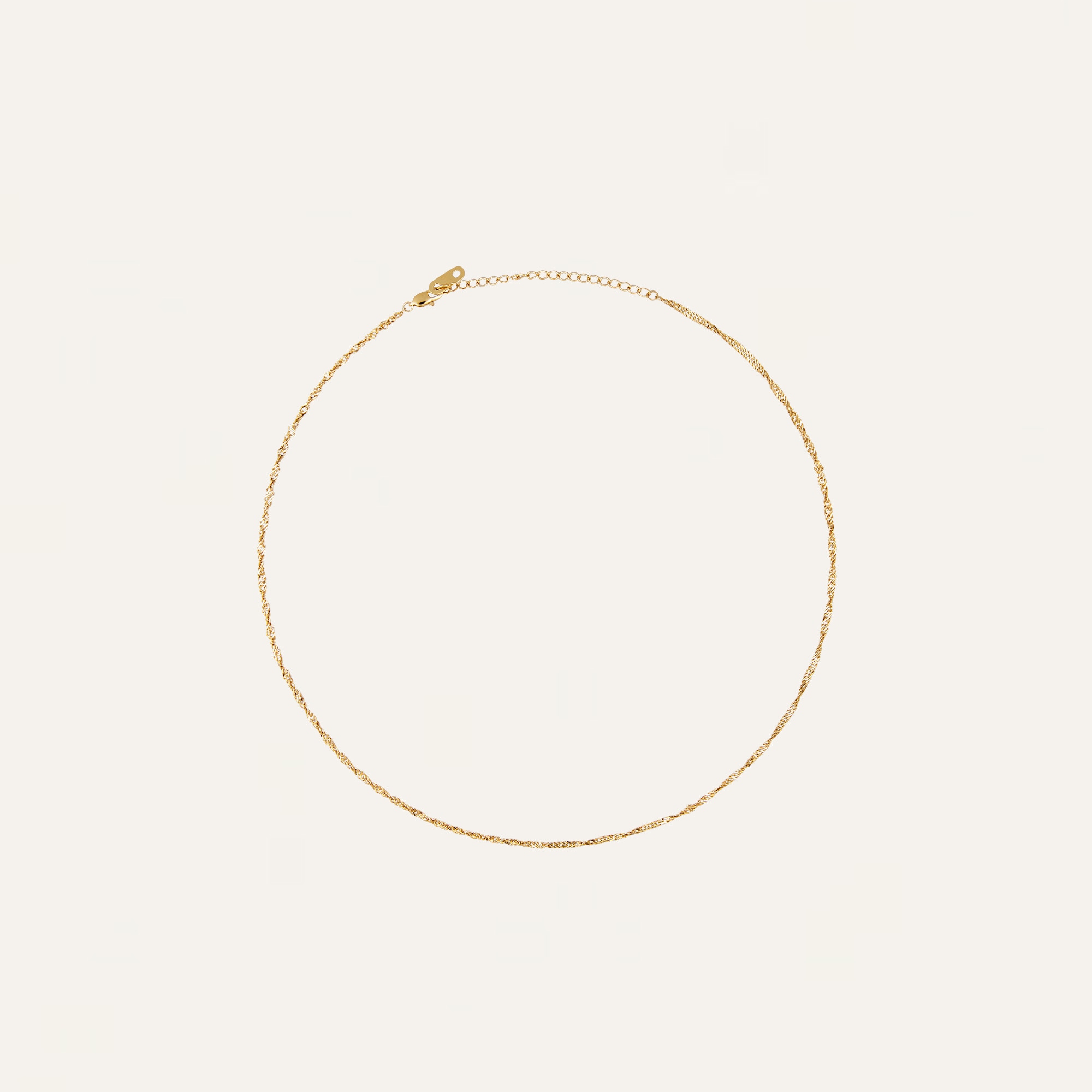 Mockberg Twirl Necklace Gold
