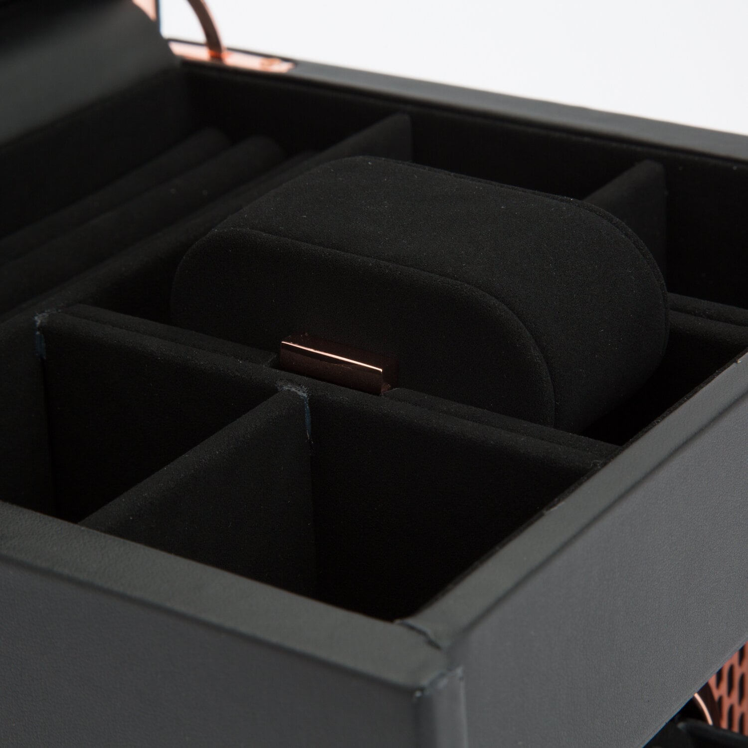 WOLF Axis Single Watch Winder with Storage
