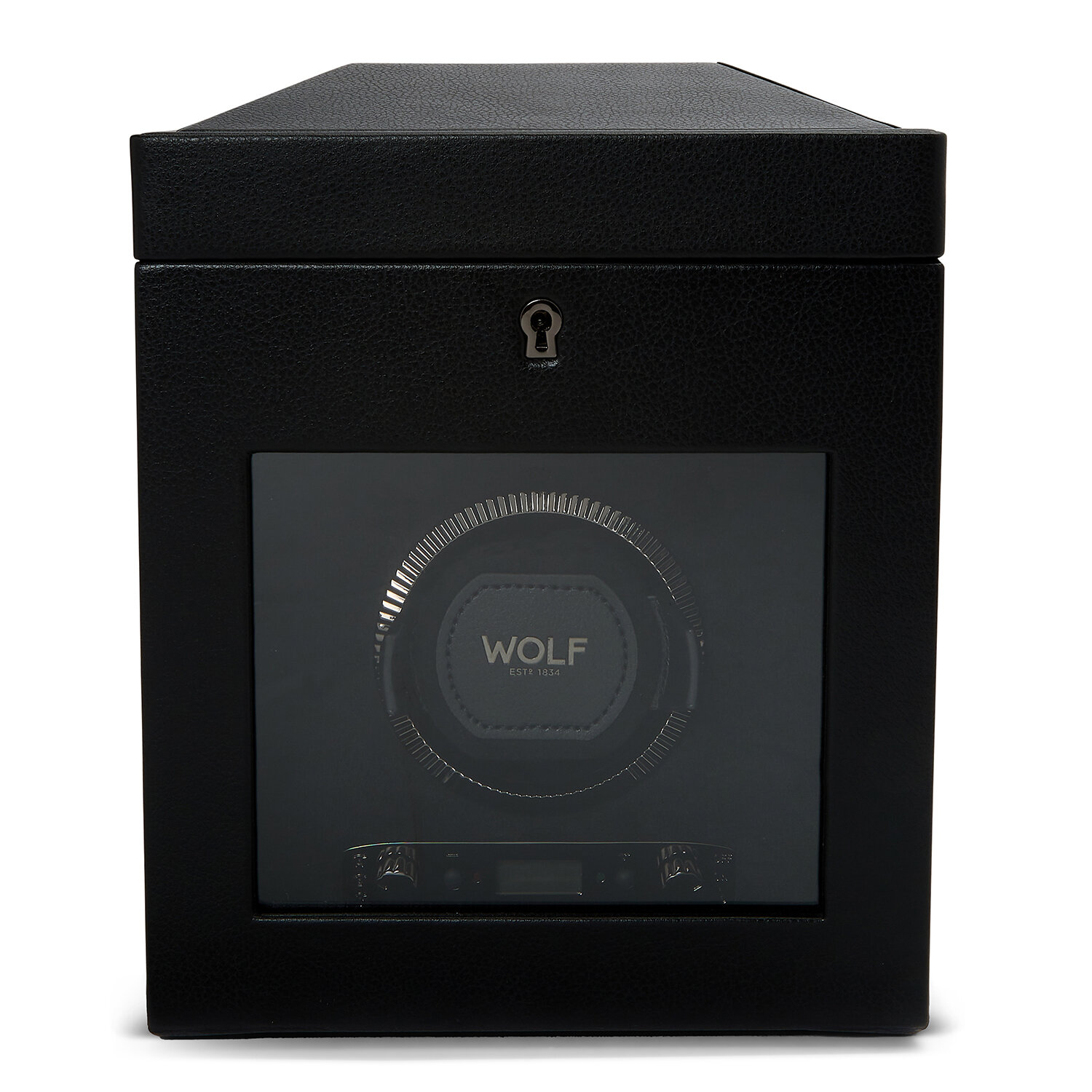 WOLF British Racing Single Watch Winder with Storage