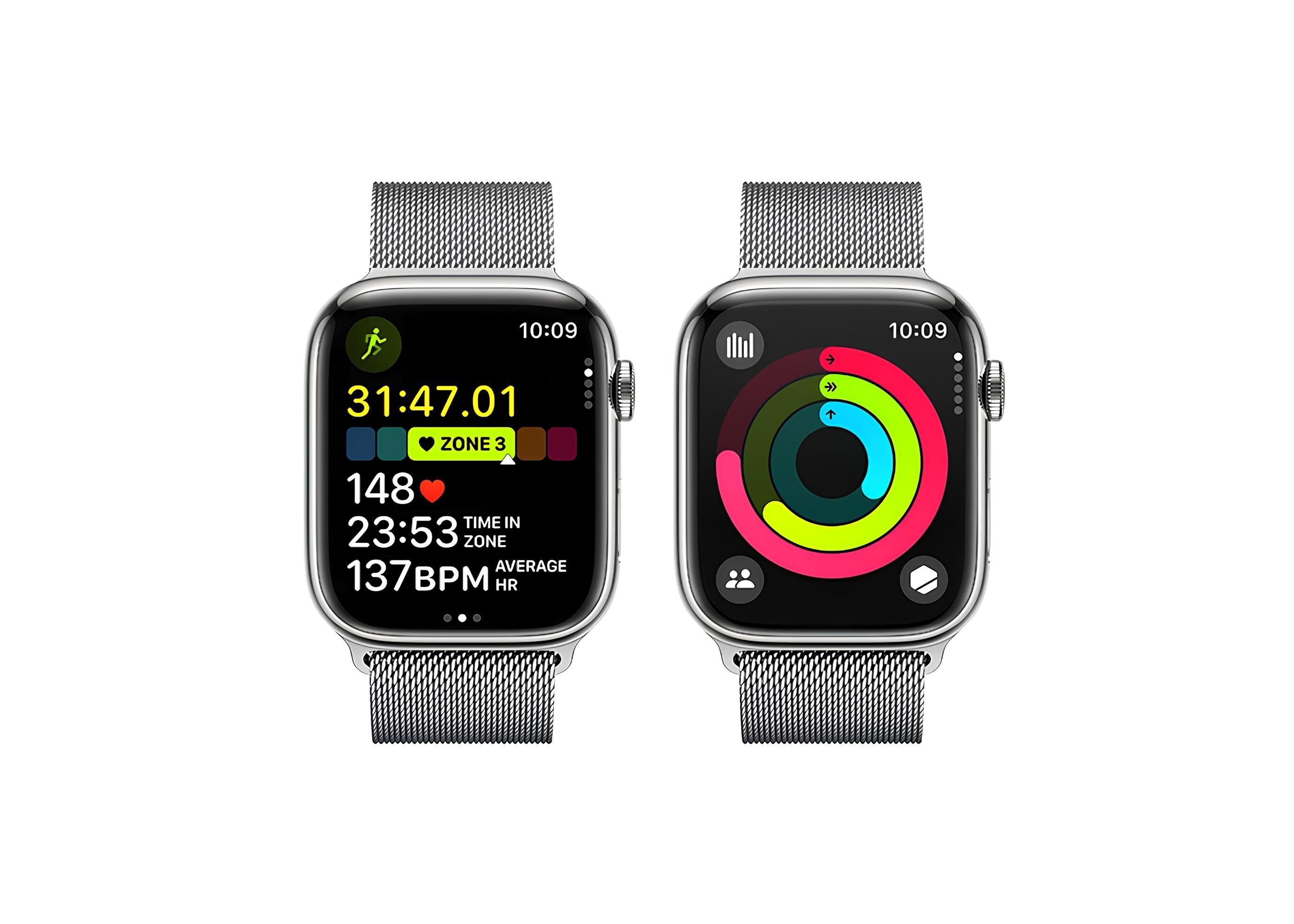 Apple Watch Series 9 GPS+Cellular Stål