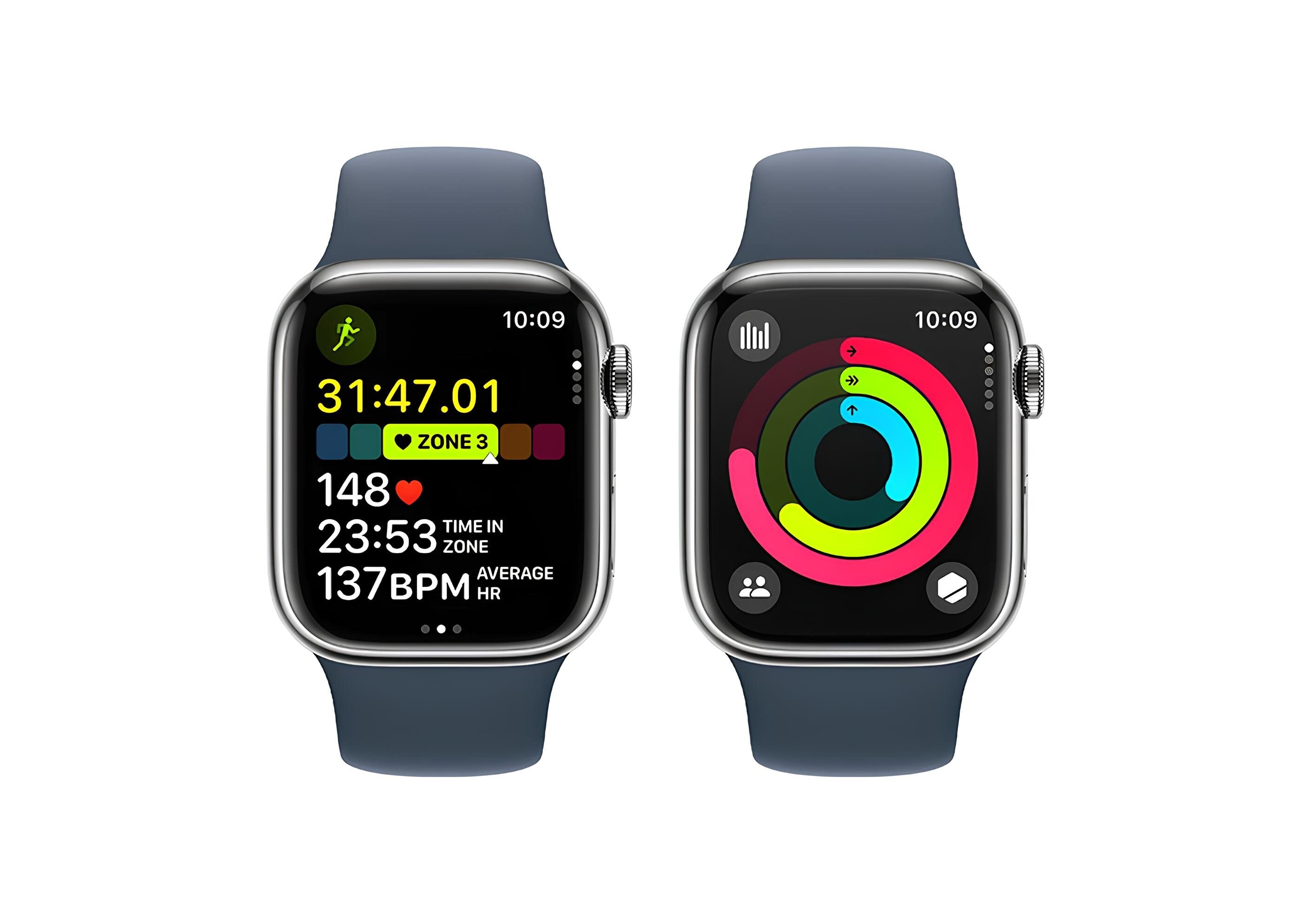 Apple Watch Series 9 GPS+Cellular Stål